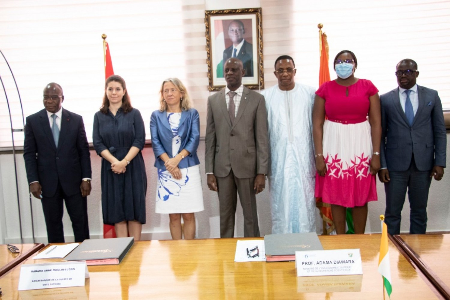 Côte d'Ivoire :  Signature d'un Mémorandum d'entente entre le ministère de l'Enseignement supérieur et de la recherche scientifique et la Suisse pour le transfert du capital du PASRES vers le FONSTI