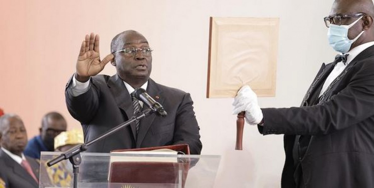 Côte d'Ivoire : Tiémoko Koné prête serment, le nouveau Vice-président entre en fonction