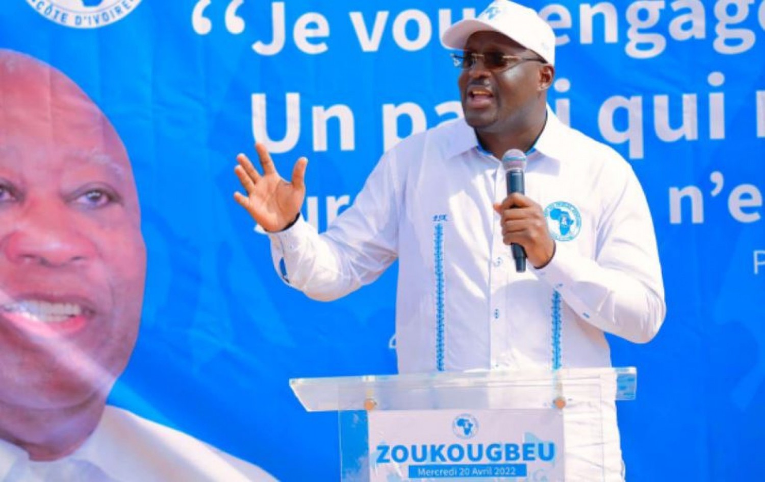 Côte d'Ivoire : Depuis Zoukougbeu, Stéphane Kipré: « Il n'est pas normal que le PPA-CI n'ai aucun élu dans la région du Haut-Sassandra »
