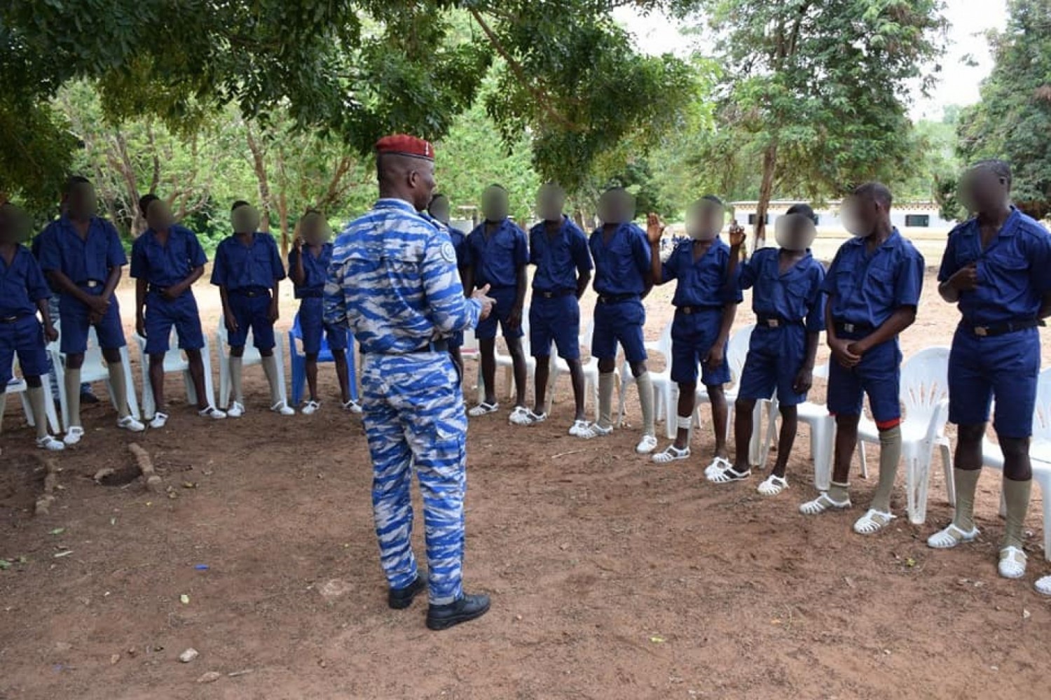Côte d'Ivoire : Le rôle considérable  joué par la Gendarmerie Nationale dans la resocialisation des ex « Microbes »