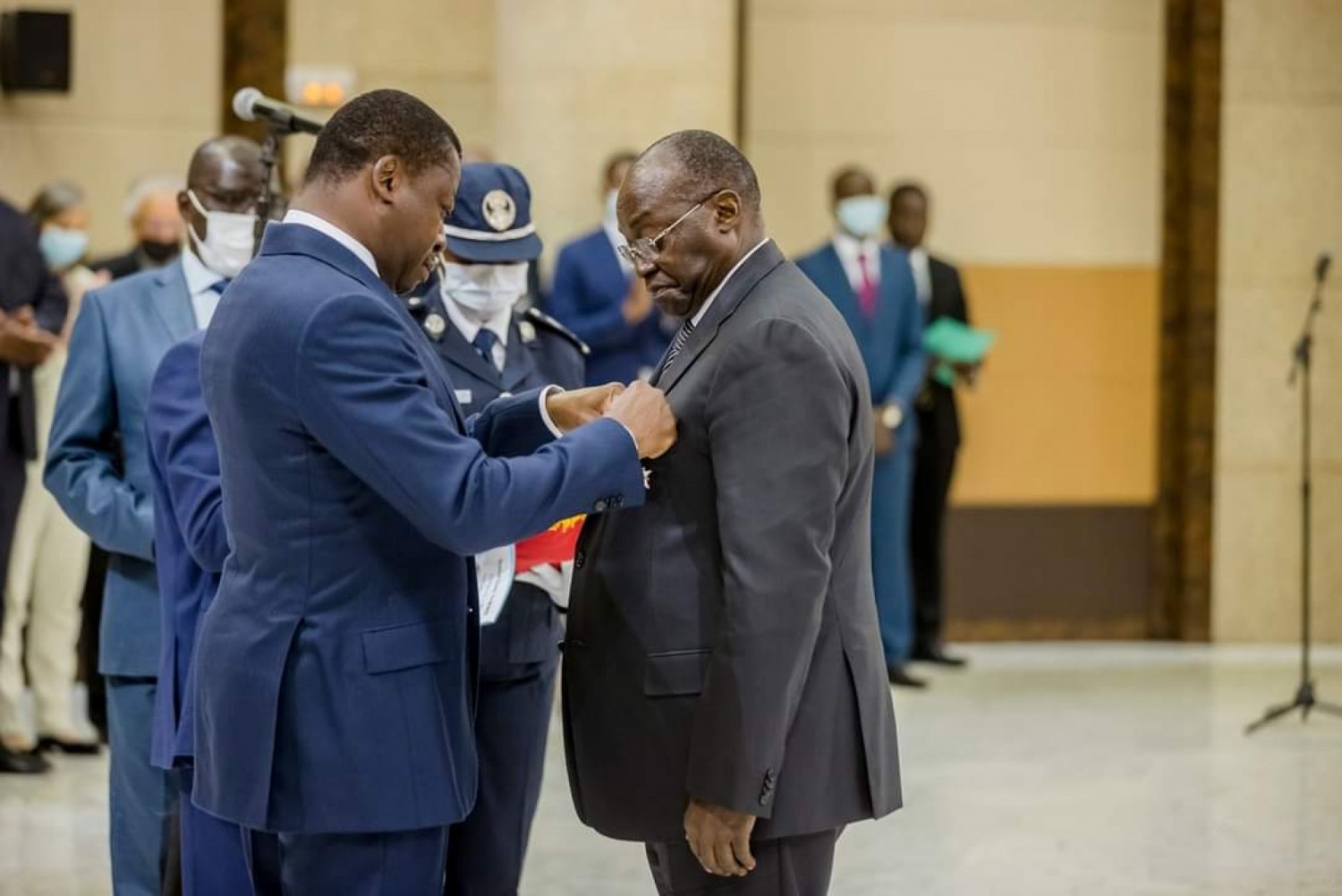 Côte d'Ivoire-Togo : Le vice-président Koné Meyliet élevé à la dignité du Grand Officier de l'Ordre du Mono par Faure Gnassingbé