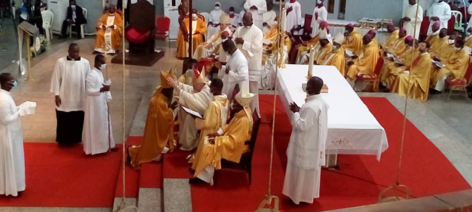 Côte d'Ivoire :  Le Cardinal Jean-Pierre Kutwa à Mgr Jean-Sylvain Mambé, Nonce Apostolique au Mali : « N'ayez pas peur car Christ est avec vous »