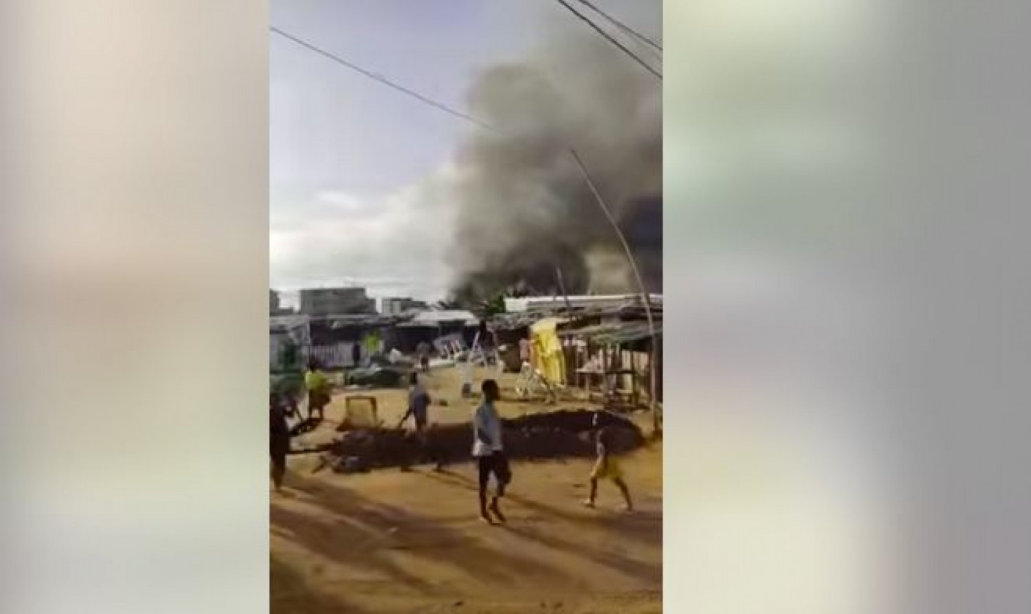 Côte d'Ivoire : Explosion d'une bouteille de gaz dans un kiosque à café à Williamsville, 16 victimes dont 2 morts