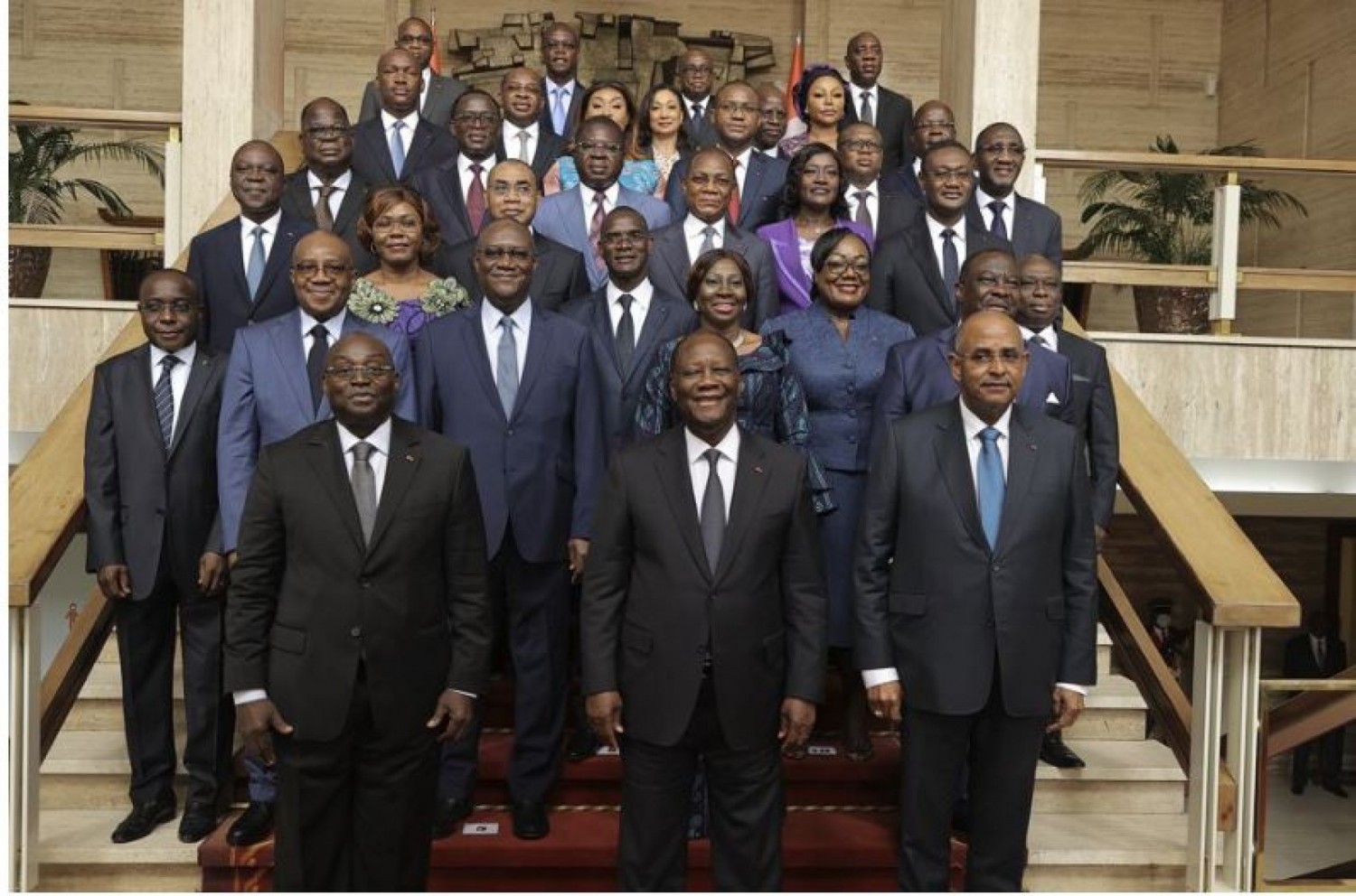 Côte d'Ivoire : Gouvernement Achi II, Liste complète des différents Directeurs de Cabinets Ministériels nommés par Ouattara