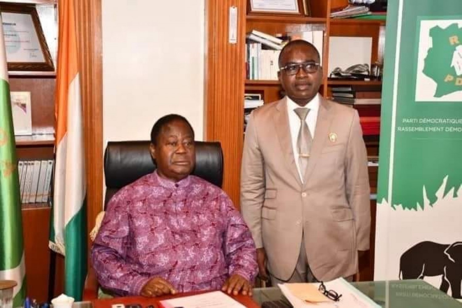 Côte d'Ivoire : Le Maire de Bouaflé « mort et ressuscité » reconnaissant à Bédié pour son soutien lors des élections  et l'accident dont il a été victime