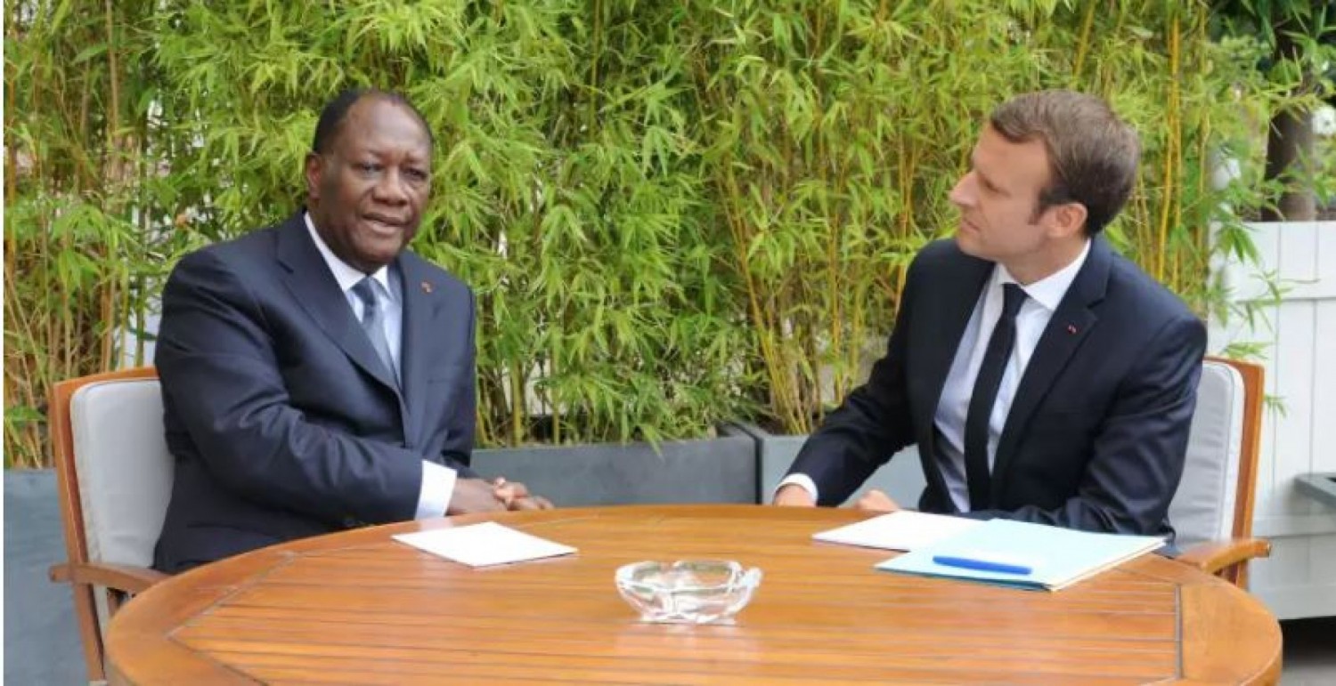 Côte d'Ivoire-France : Entretien  téléphonique Ouattara-Macron du 12 mai, révélations sur le contenu  des échanges