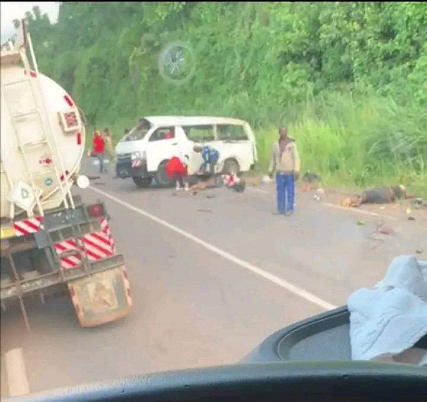 Cameroun : 7 morts sur la RN3, l'éclatement d'un pneu à l'origine de l'accident ?