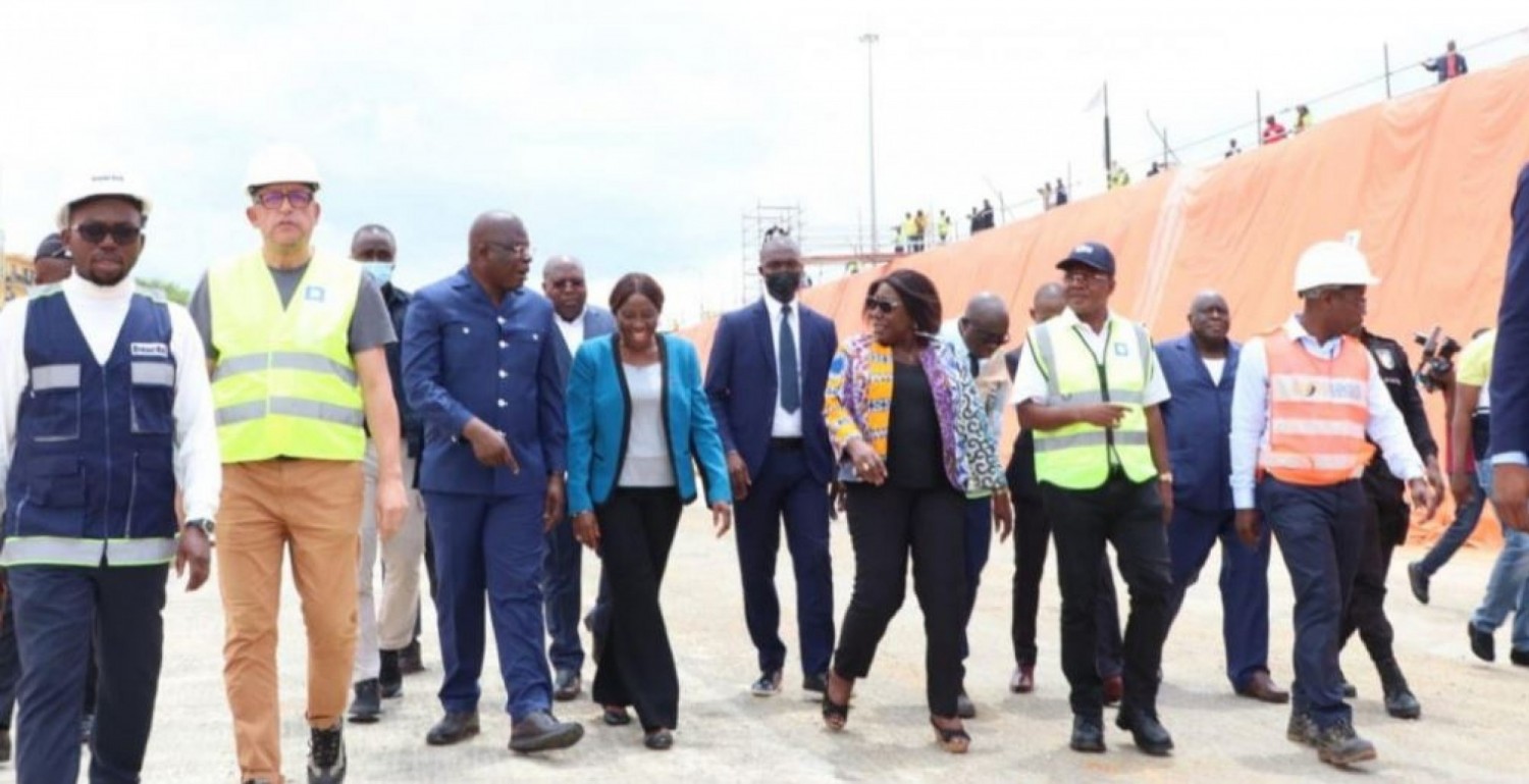 Côte d'ivoire : Infrastructures routières, le tunnel du rond-point d'Abobo sera opérationnel dans le troisième trimestre de 2023