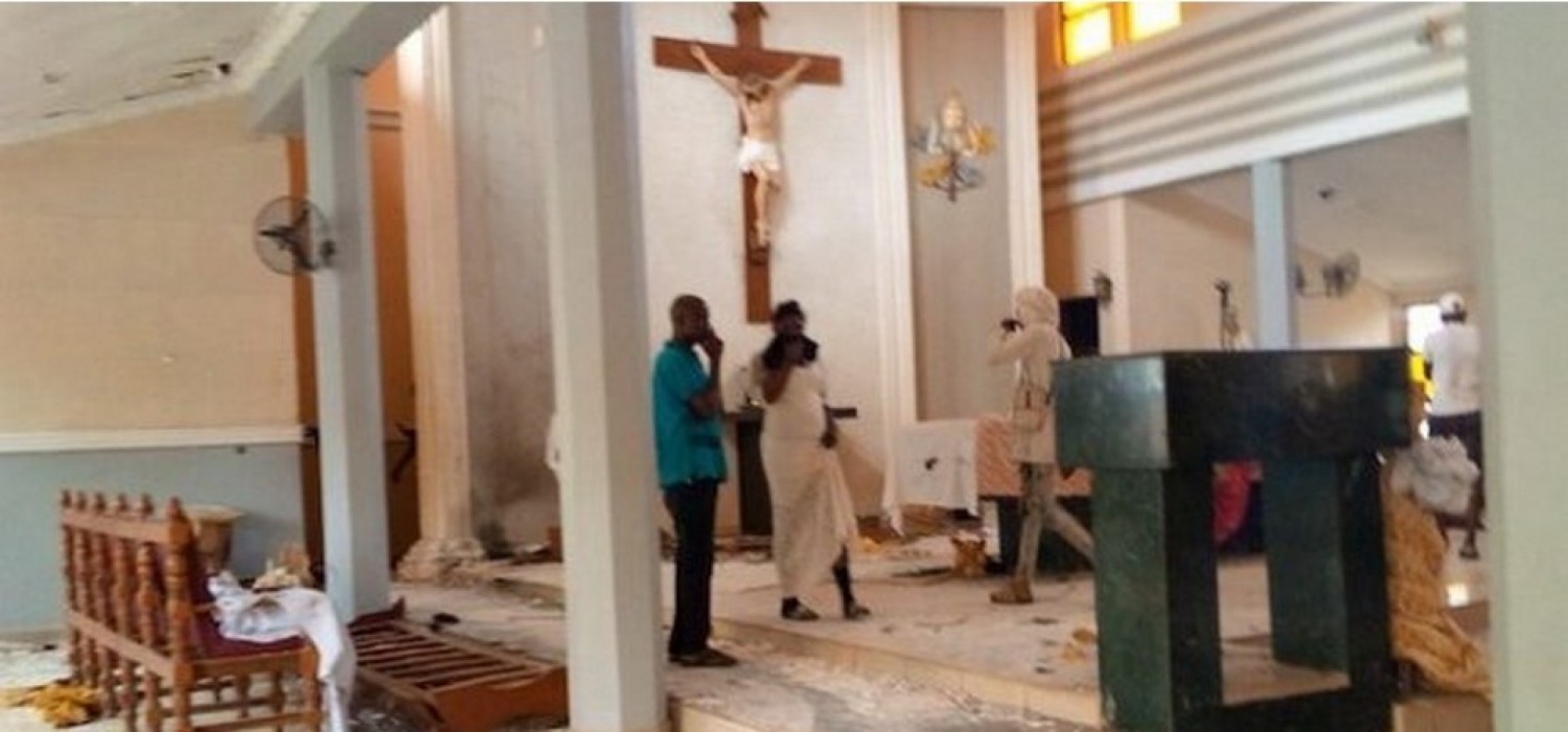 Nigeria :  Attaque lors d'une messe à Ondo, de nombreux morts et blessés