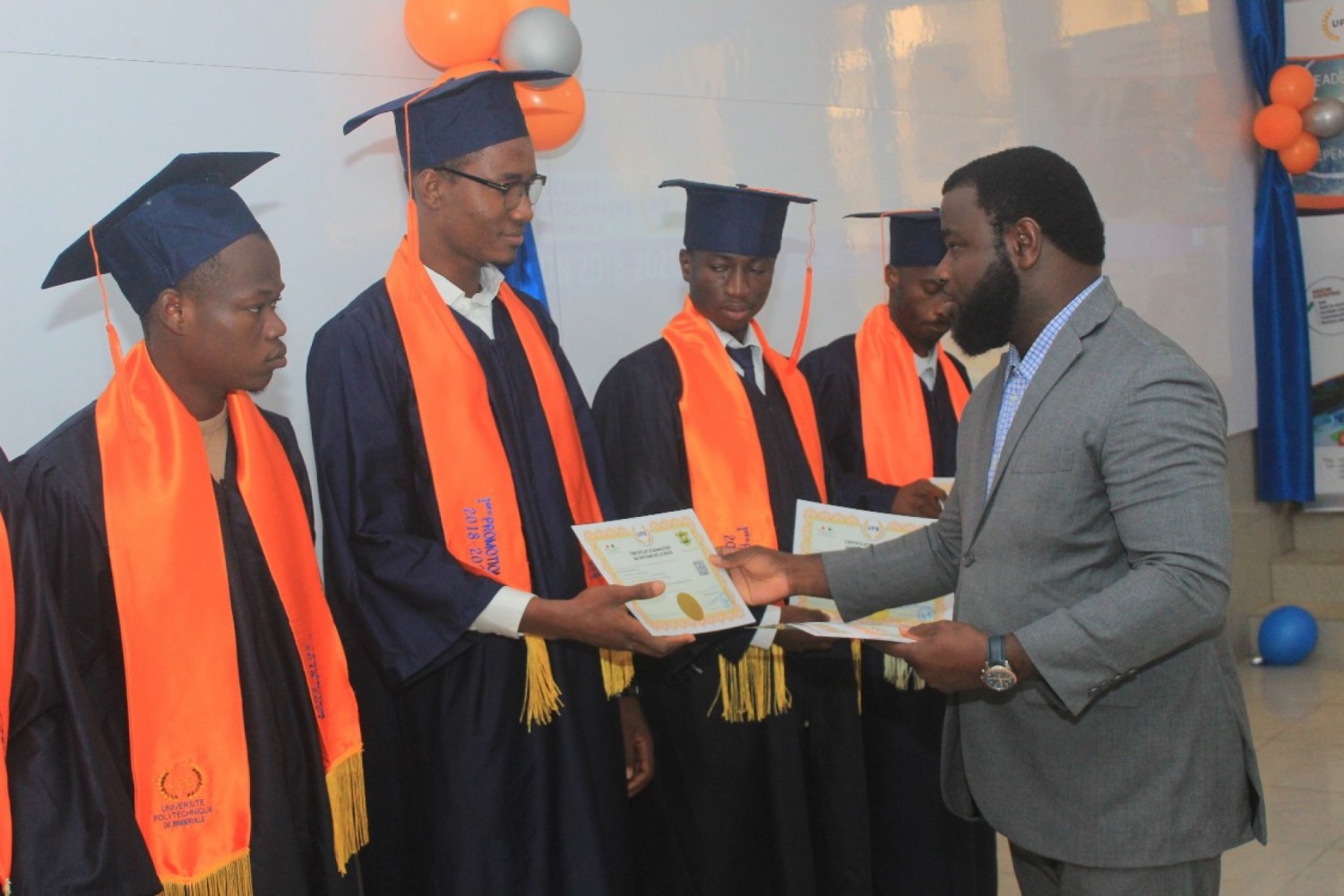 Côte d'Ivoire :   Université Polytechnique de Bingerville, 113 étudiants reçoivent leurs diplômes de fin de formation prêts à affronter le monde du travail