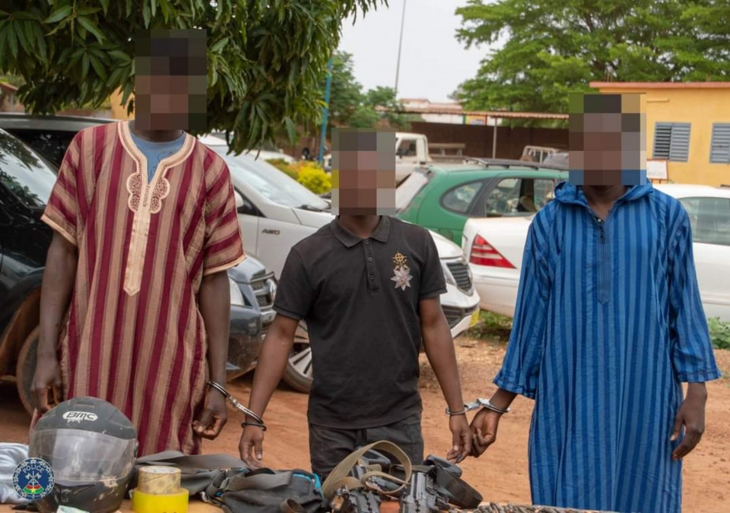 Burkina Faso : Trois bandits de 20 à 22 ans opérant avec des armes de guerre arrêtés