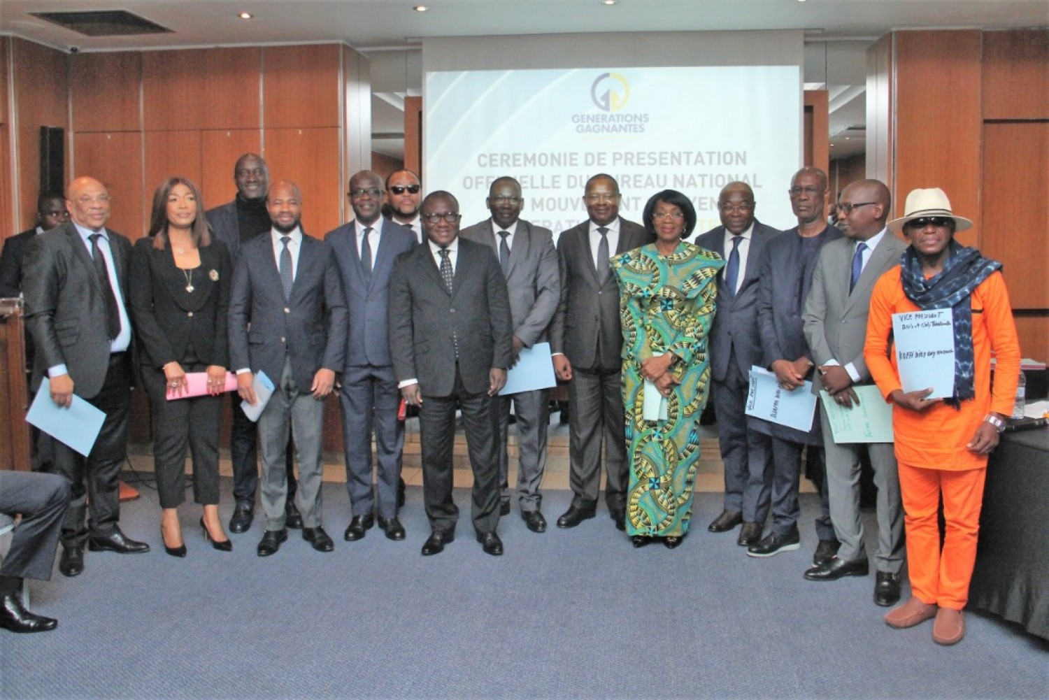 Côte d'Ivoire :  Présentation du nouveau Bureau de Génération gagnante, le Président Simon Kambiré décline sa vision et annonce la réouverture du siège