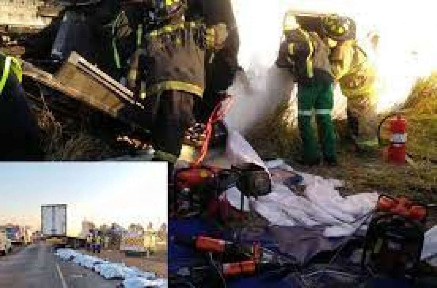 Afrique du Sud : 15 morts et 37 blessés dans une violente collision entre un bus et un camion