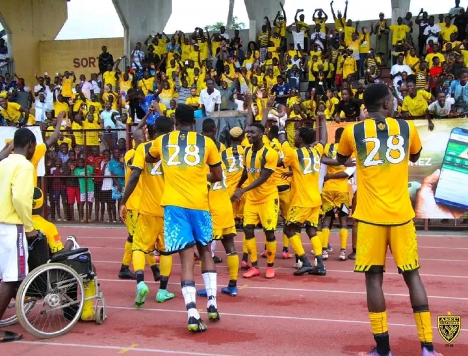 Côte d'Ivoire : L'Asec Mimosas champion de la ligue1