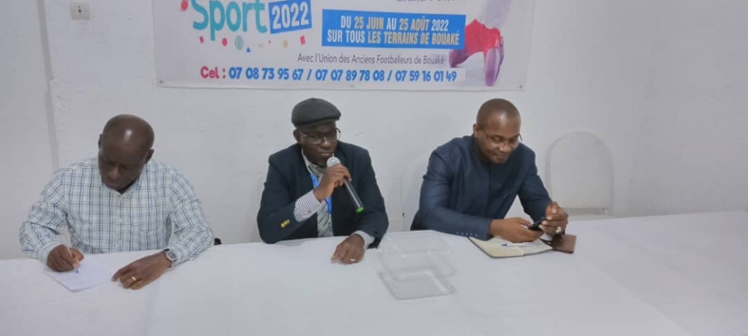 Côte d'Ivoire : Bouaké, anciens et nouveaux joueurs se retrouvent pour un tournoi de football