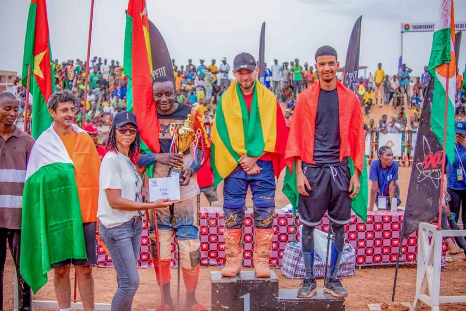 Burkina Faso : le Togo remporte le 7e Championnat international de motocross de Saaba 2022