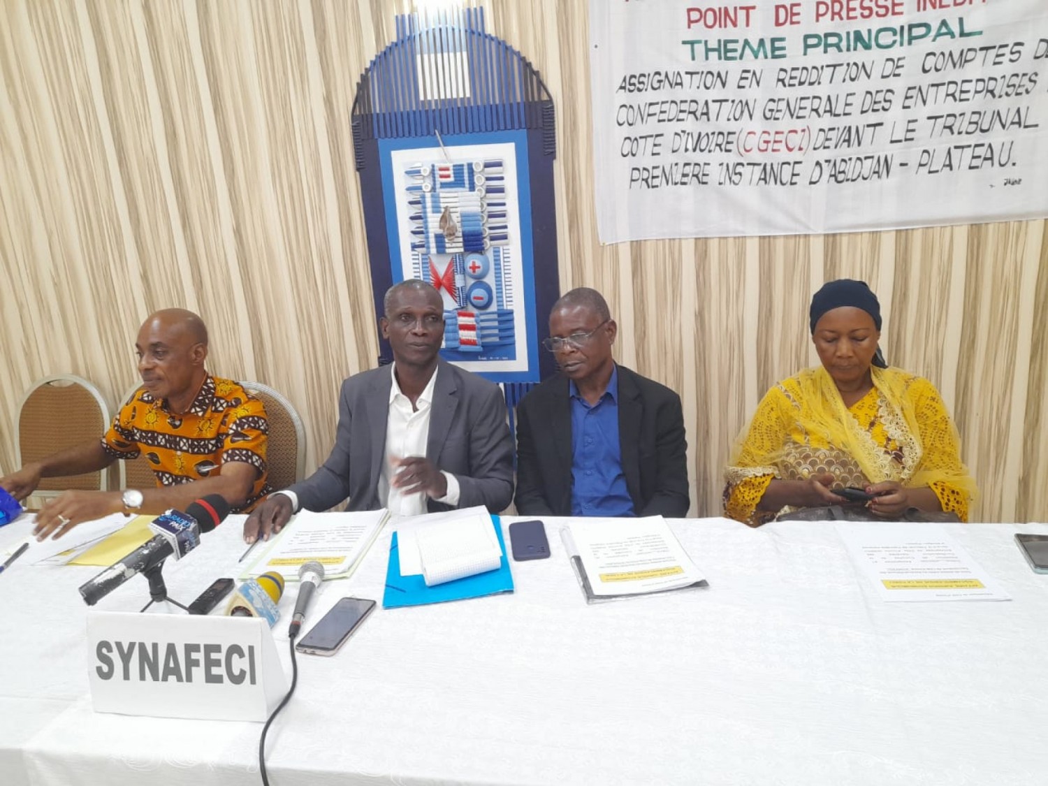 Côte d'Ivoire:  Les fournisseurs d'Etat dénoncent les agissements de la CGECI dans l'affaire qui les oppose devant la justice, alors qu'elle est en délibérée et l'interdiction de l'accès du siège du p