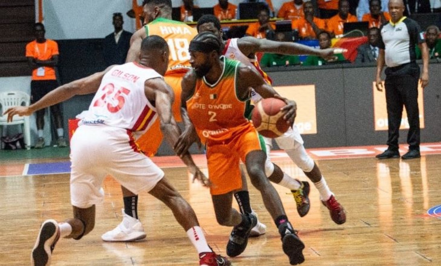 Côte d'Ivoire : Eliminatoires Coupe du Monde 2023 de Basket-ball, les éléphants s'imposent face à leur bête noire, l'Angola (75-73)