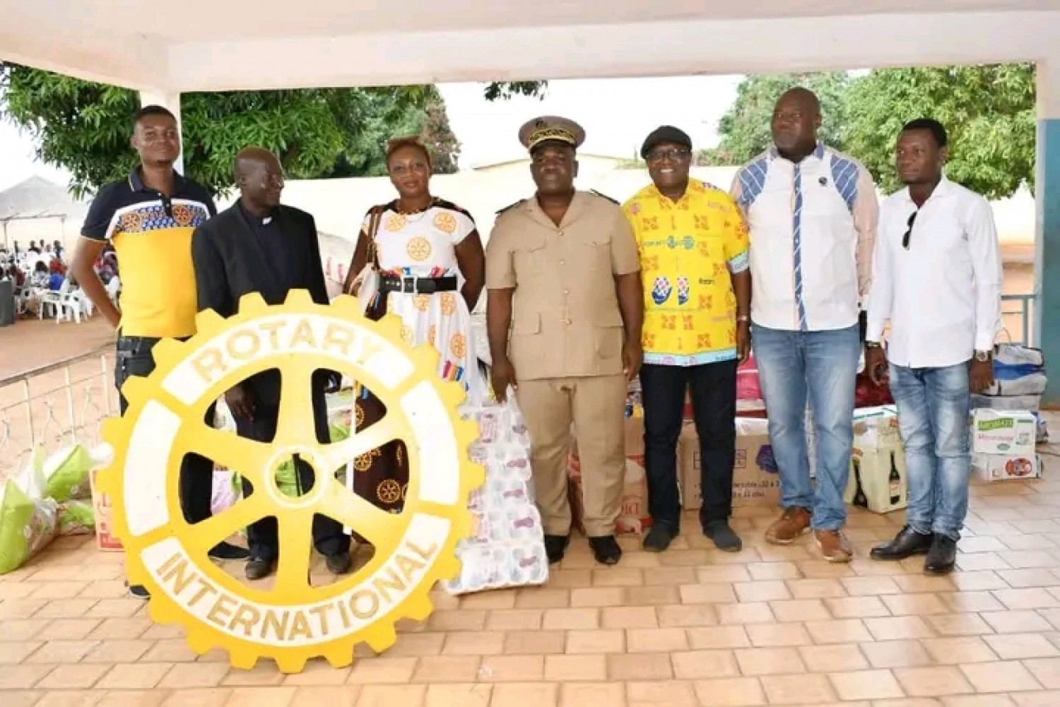 Côte d'Ivoire : Le Rotary Club Abidjan Lagune apporte un soutien considérable au centre orphelinat le Bon Samaritain de Katiola