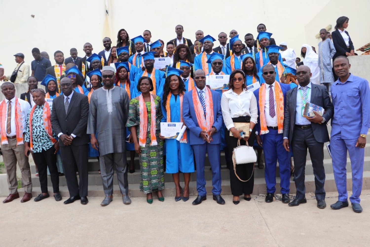 Côte d'Ivoire : Bouaké, remise de diplômes aux auditeurs de la 5ème promotion Master Professionnel Marchés Publics et Partenariats Public-Privé