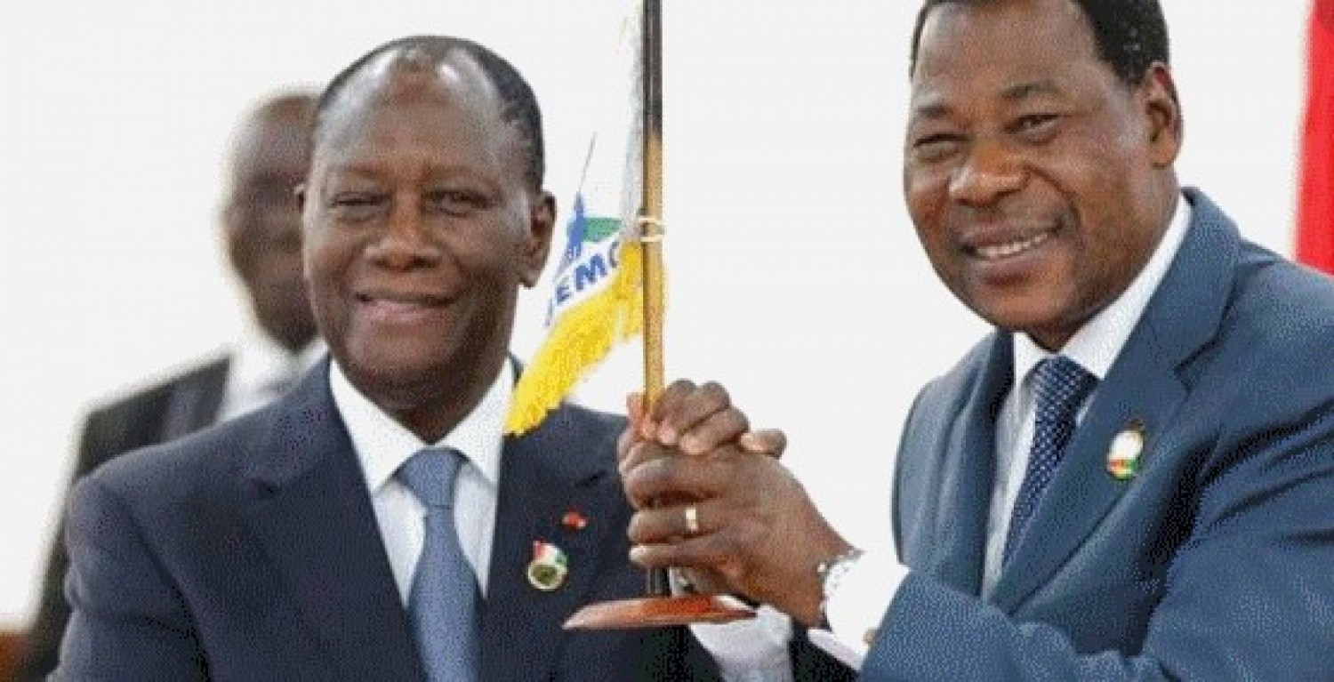 Côte d'Ivoire-Bénin : Après sa nommination à la Cedeao, Alassane Ouattara reçoit Yayi Boni ce mardi