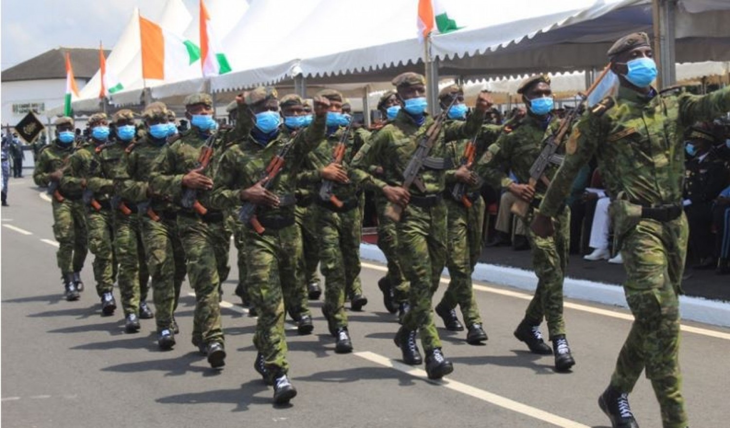 Côte d'Ivoire : La célébration des 62 ans de l'indépendance à Yamoussoukro avec un détachement des Forces Françaises ?