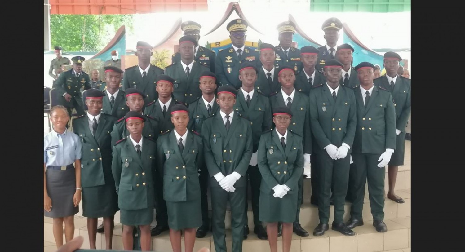 Côte d'Ivoire :  EMPT, baptême de la 76ᵉ promotion, le Chef d'État-major général des armées aux enfants de troupes : « l'école ne saurait abriter l'indiscipline et les écarts de comportement »
