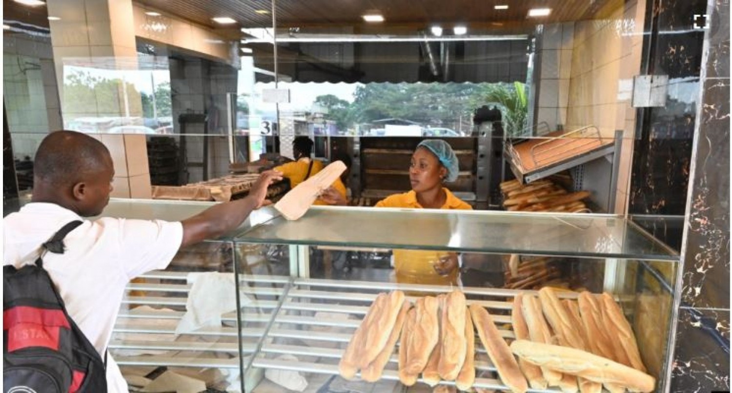 Côte d'Ivoire : Affichage des prix homologués de la baguette de pain dans les boulangeries, la phase de répression débute ce lundi