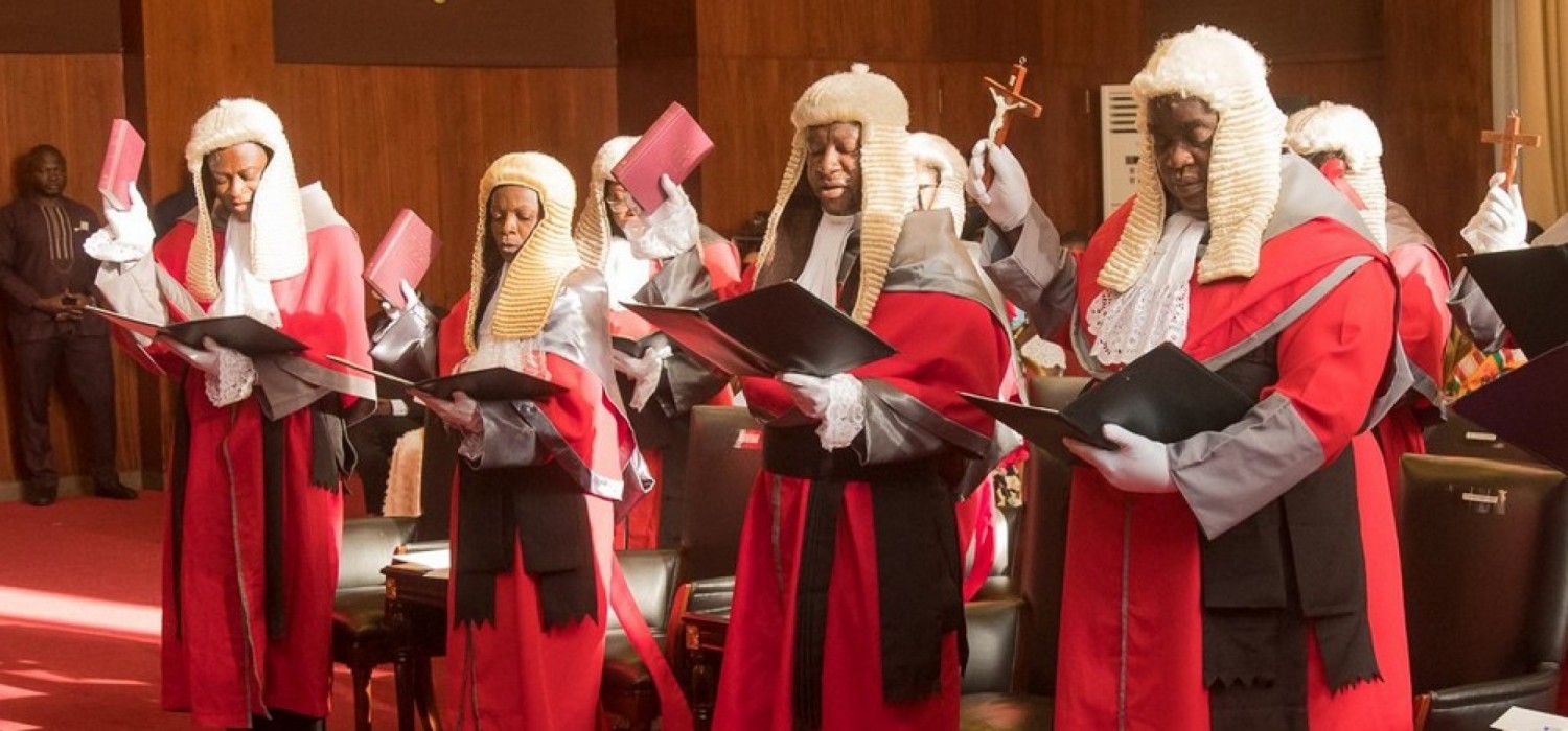 Ghana :  Droiture réclamée à 10 nouveaux juges
