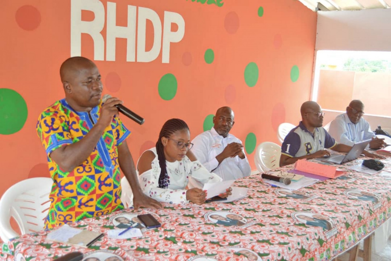 Côte d'Ivoire :    Election du Secrétariat départemental au RHDP, Théodore Niamien : « Il est grand temps pour le parti de s'approprier la porte d'entrée du V baoulé »