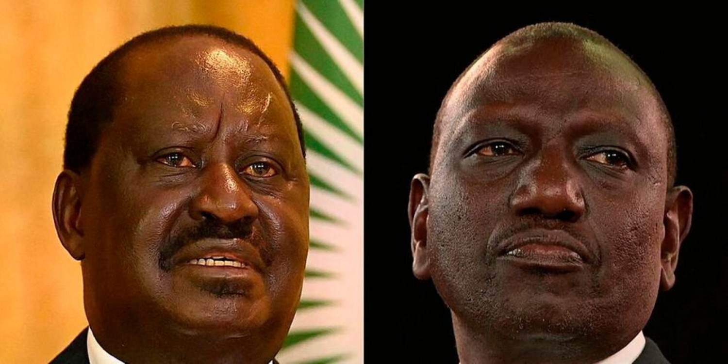 Kenya : Présidentielle, Raila Odinga refuse de participer au débat télévisé avec William Ruto