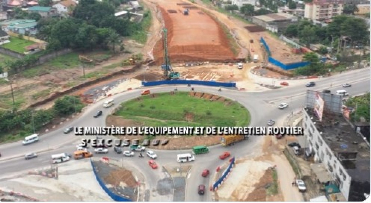 Côte d'Ivoire : Un  échangeur annoncé au niveau du rond-point d'Akouédo au croisement des boulevards Mitterrand et de France