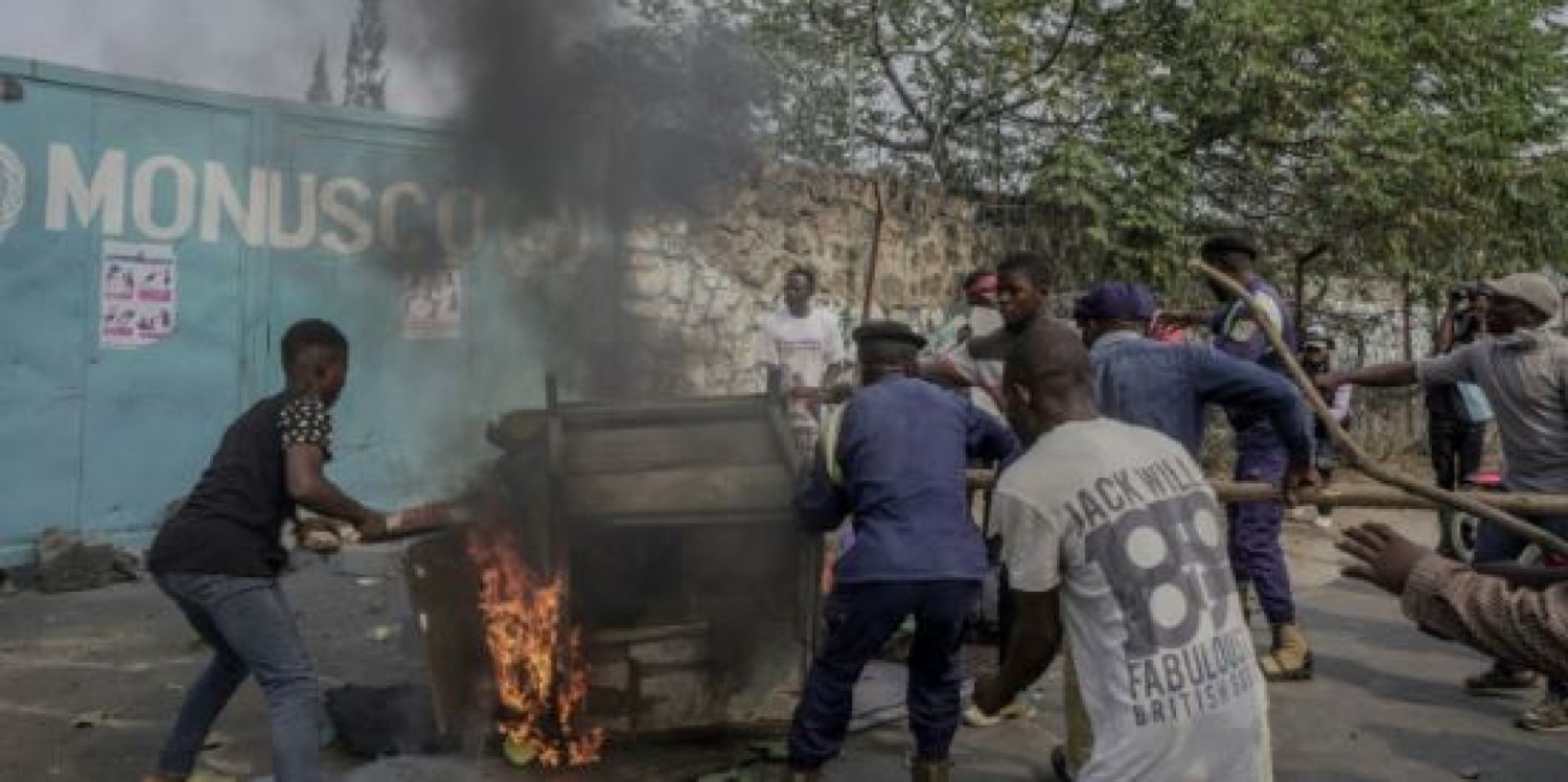 RDC : Au moins 5 morts dans des manifestations contre la mission onusienne à Goma
