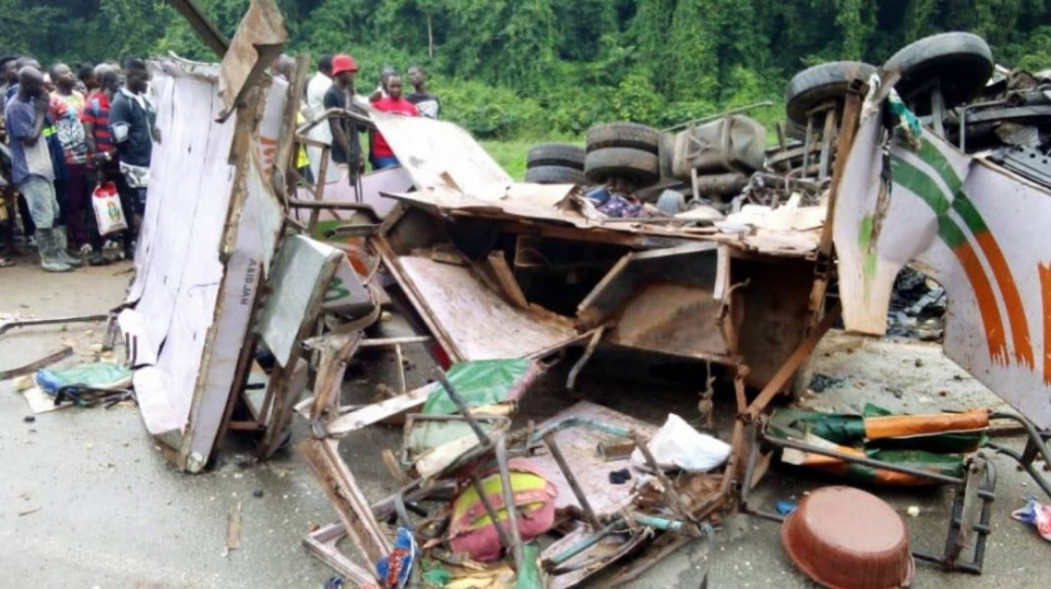 Côte d'Ivoire : Accident Abobo Djibi route Alépé, le bilan s'alourdit de 15 à 21 décès