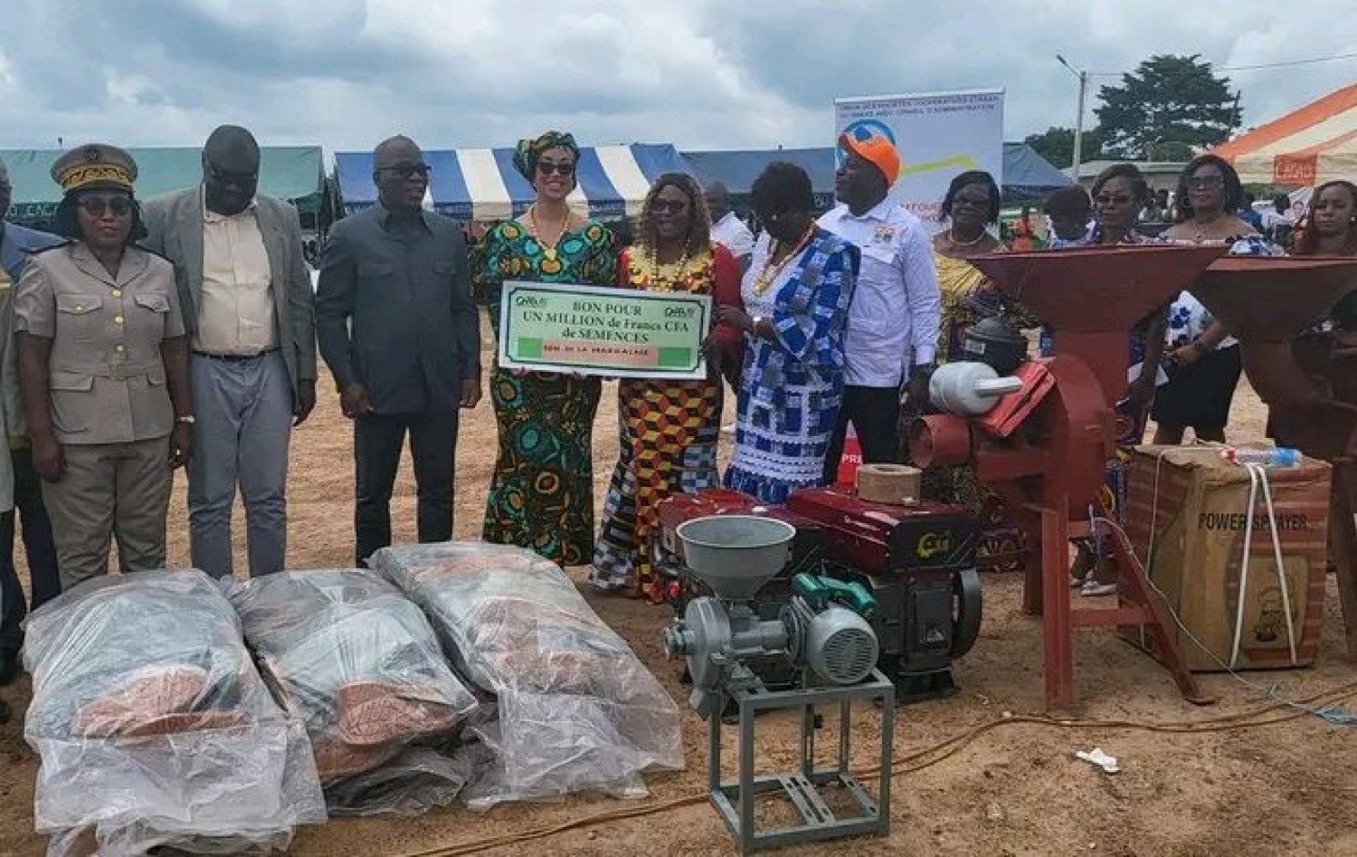 Côte d'Ivoire : À Kondoubo dans le Gbêkê, Jennifer Cérès invite les femmes de la coopérative ETHABA à l'Union « quand on parle d'agriculture »