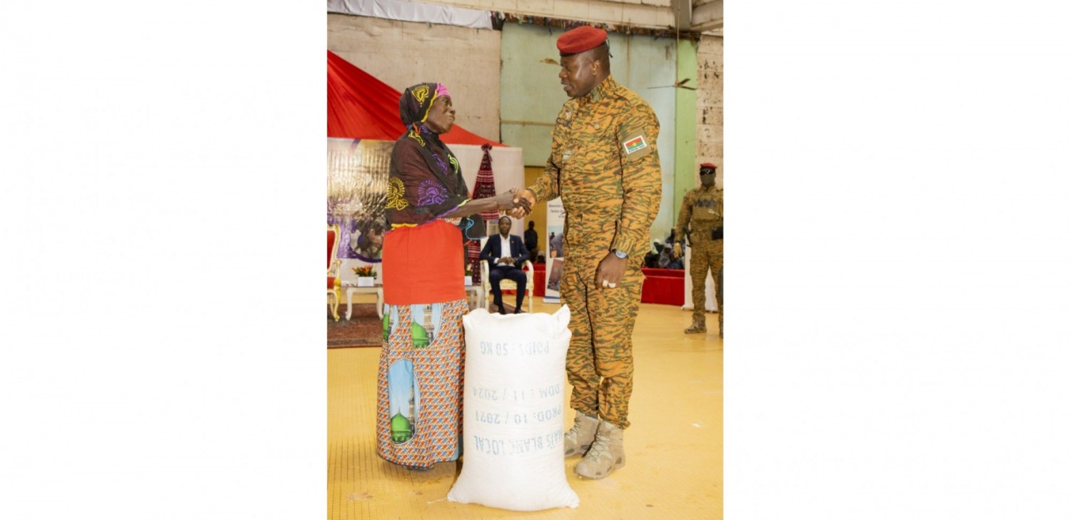 Burkina Faso : Opération de distribution de vivres et de cash transfert pour les personnes vulnérables