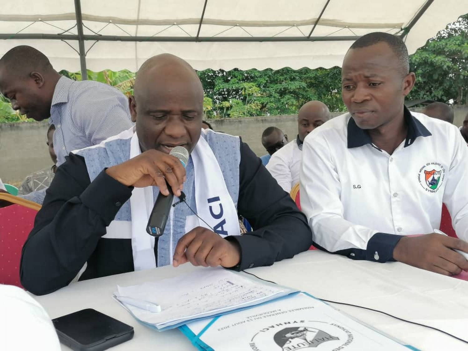 Côte d'Ivoire : Soro Mamadou explique le protocole d'accord de la trêve sociale au SYNHACI et conseille à ses membres de signer la retraite complémentaire avec les ressources additionnelles