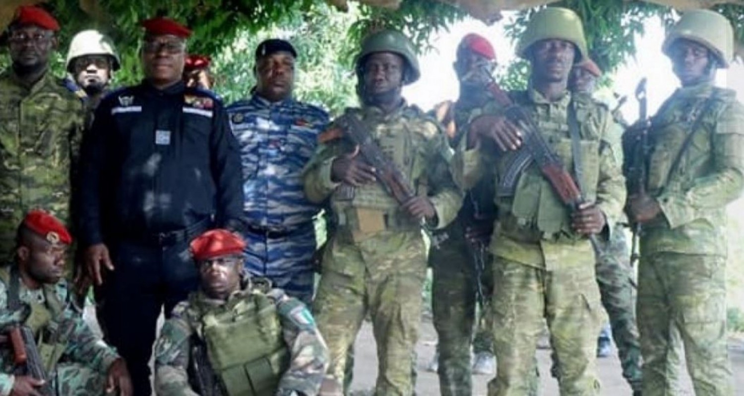Côte d'Ivoire : Le Général Apalo au contact de ses hommes sur le terrain, ce qu'il leur a confié