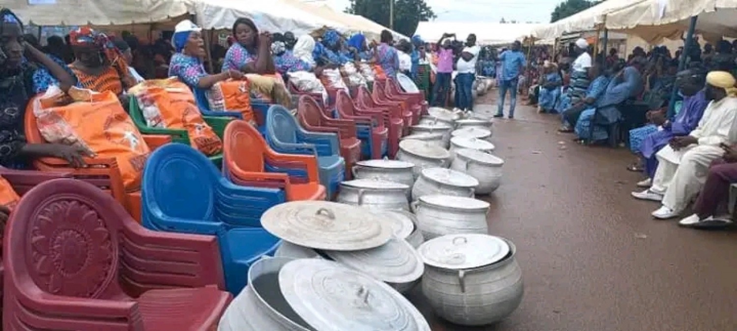 Côte d'Ivoire : Bouaké, pour leur courage et détermination, un élu cadeaute 24 associations de femmes d'un quartier