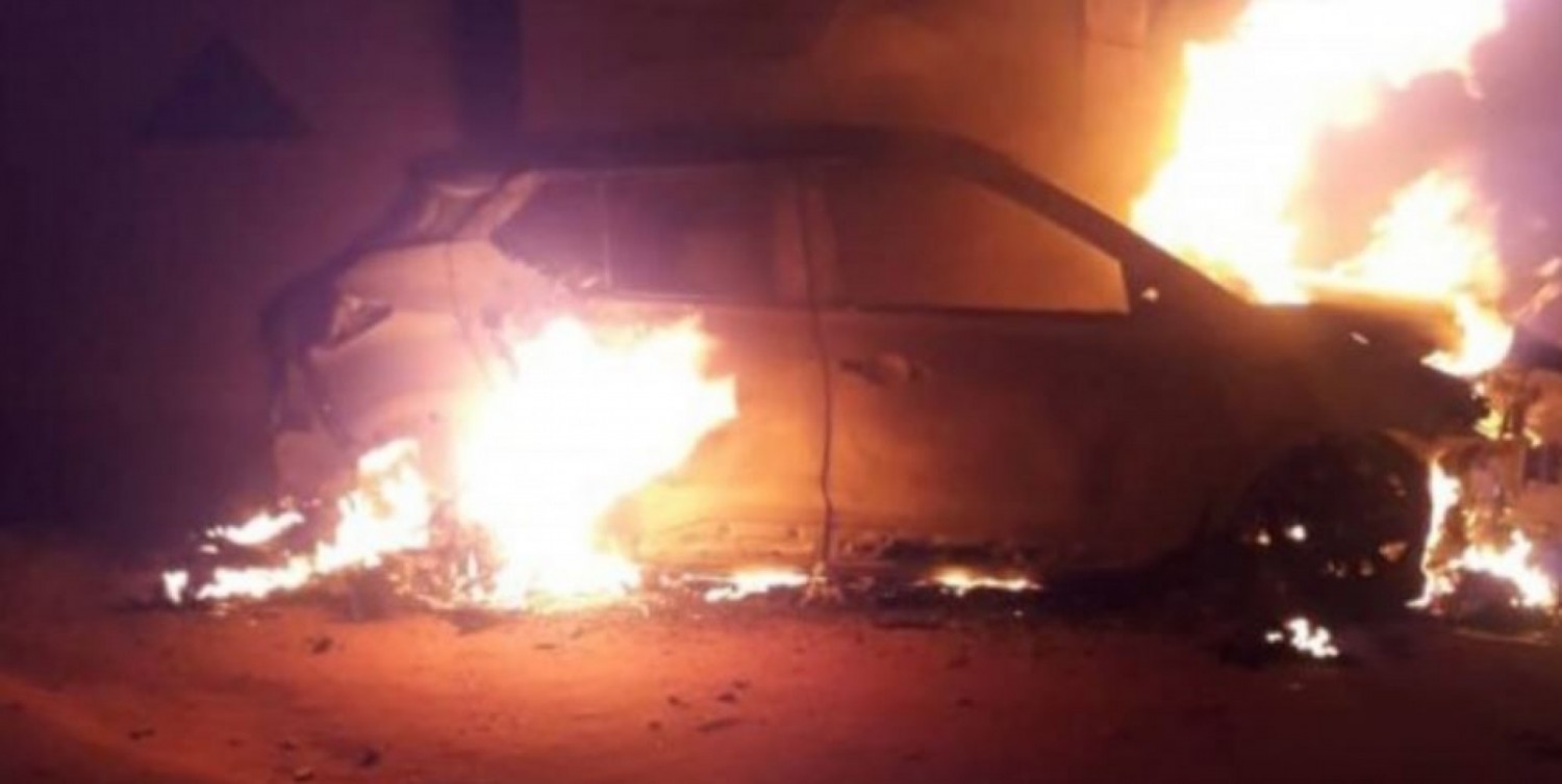 Côte d'Ivoire : Trois nouveaux cas de véhicules incendiés signalés dans le Boukani