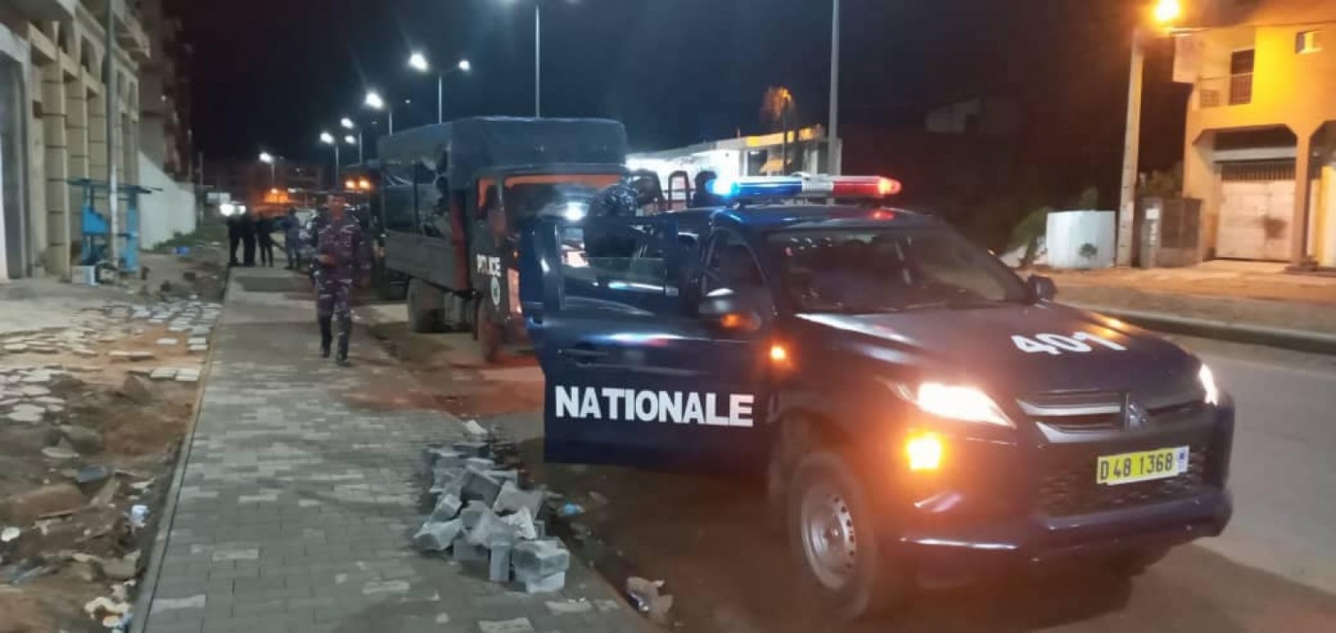 Côte d'Ivoire : A peine inauguré, que le Commissariat de Police du 40ème Arrondissement d'Angré-Château lance une patrouille de sécurisation dans sa zone