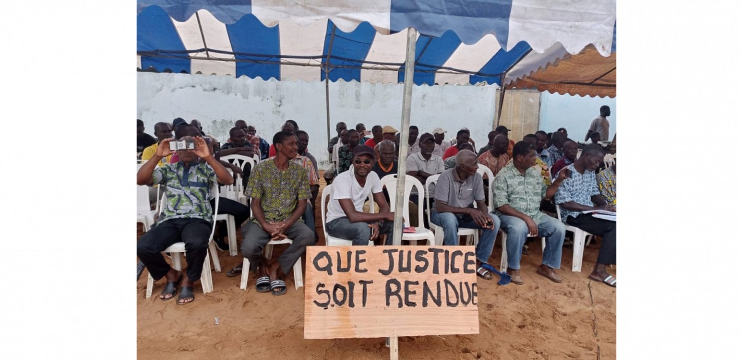 Côte d'Ivoire : Litige foncier à Jacqueville, les populations de 4 villages sur le pied de guerre