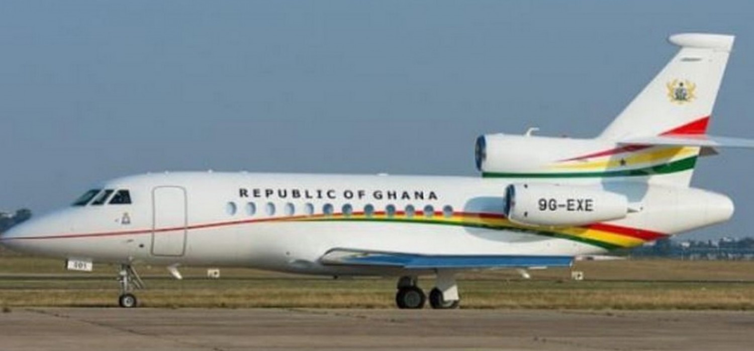 Ghana :  L'avion présidentiel immobilisé en France pour réparations