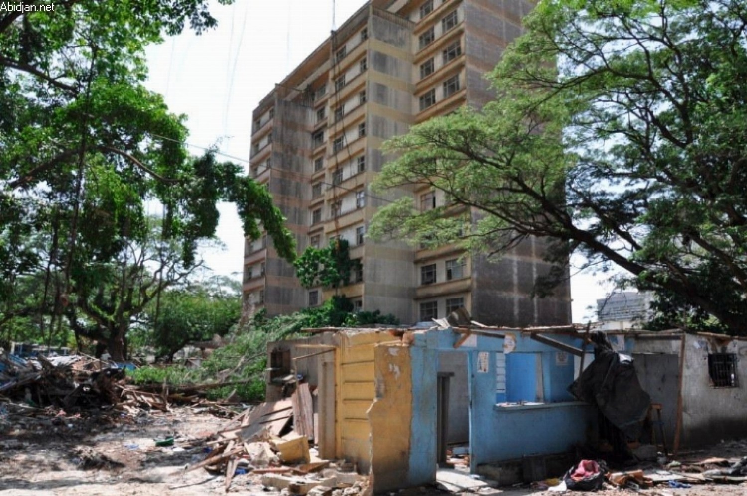 Côte d'Ivoire : Plateau, l'immeuble de la Sorbonne pourrait disparaître pour faire place à un bâtiment dénommé  la  Tour de la Nation