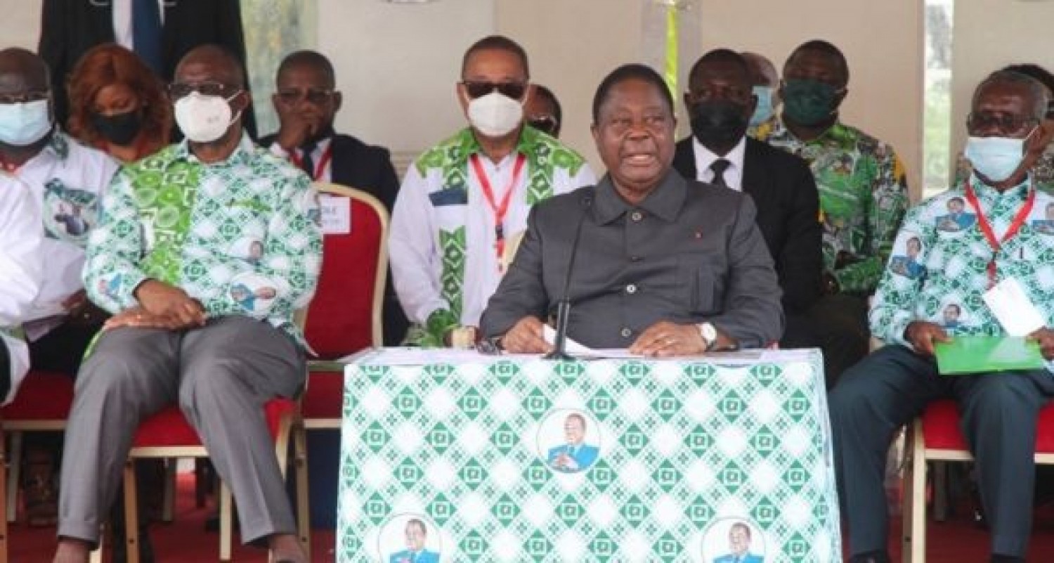 Côte d'Ivoire : Depuis Daoukro, Bédié dit avoir la ferme conviction que le PDCI triomphera de toutes les adversités