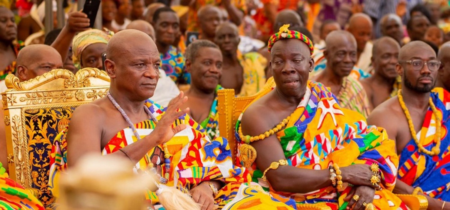 Ghana :  Sommet traditionnel de 3 pays, projet de création d'un institut traditionnel africain