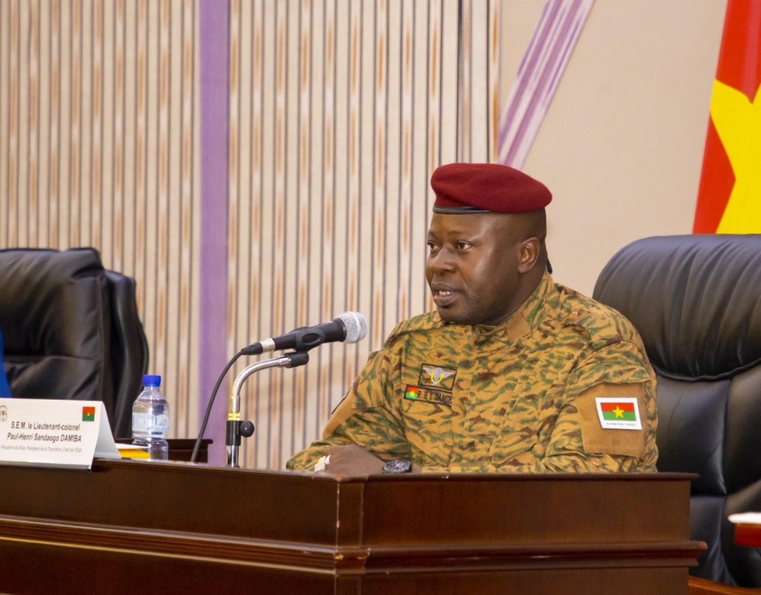 Burkina Faso : Remaniement du gouvernement, le président Damiba assume désormais les fonctions de ministre de la défense