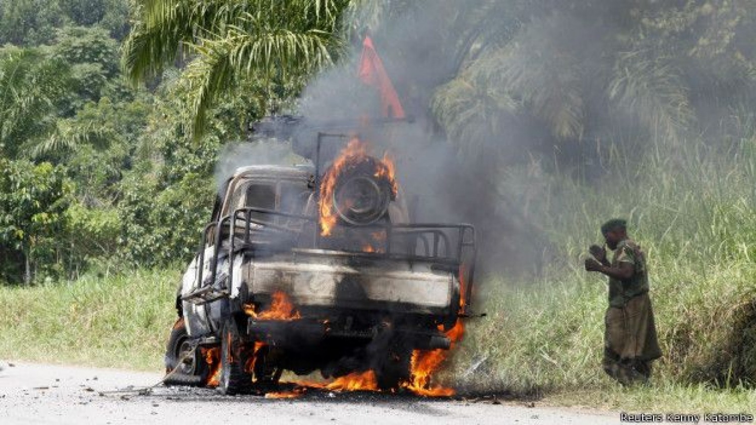 RDC : L'armée perd un colonel dans une embuscade sur la route Mbau-Kamango