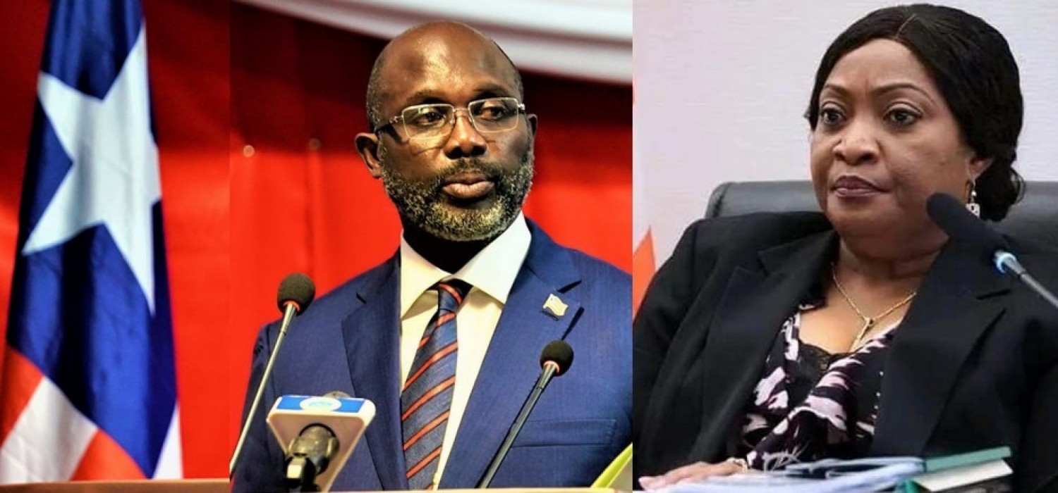 Liberia :  Présidentielle 2023, candidature du duo Weah-Jewel conservée