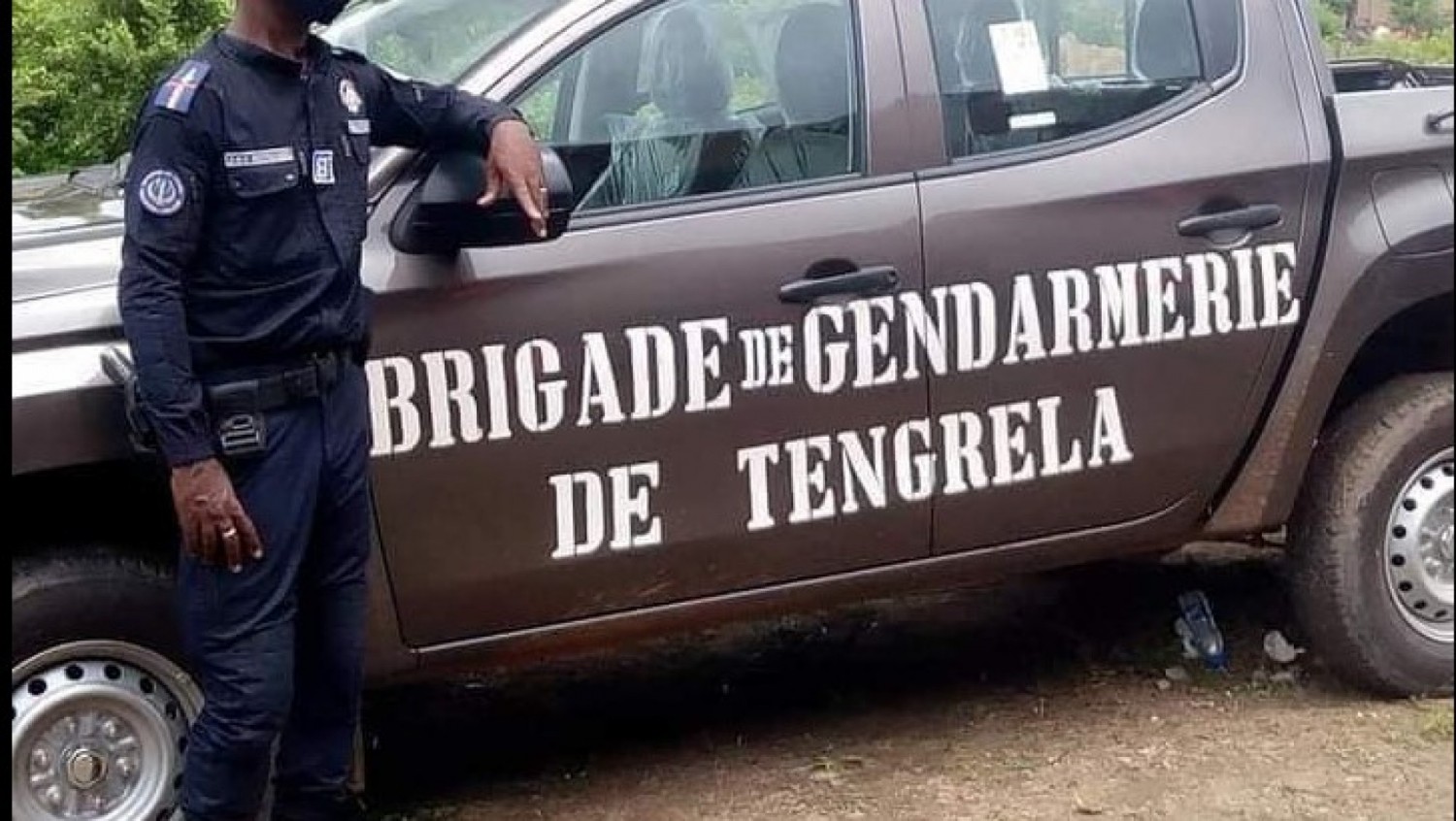 Côte d'Ivoire : Un contingent de la Gendarmerie déployé à Tengrela  pour renforcer la frontière ivoiro-malienne